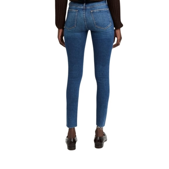 NWT Frame Denim Le High Skinny Earthbound Rips Jeans - Picture 2 of 11